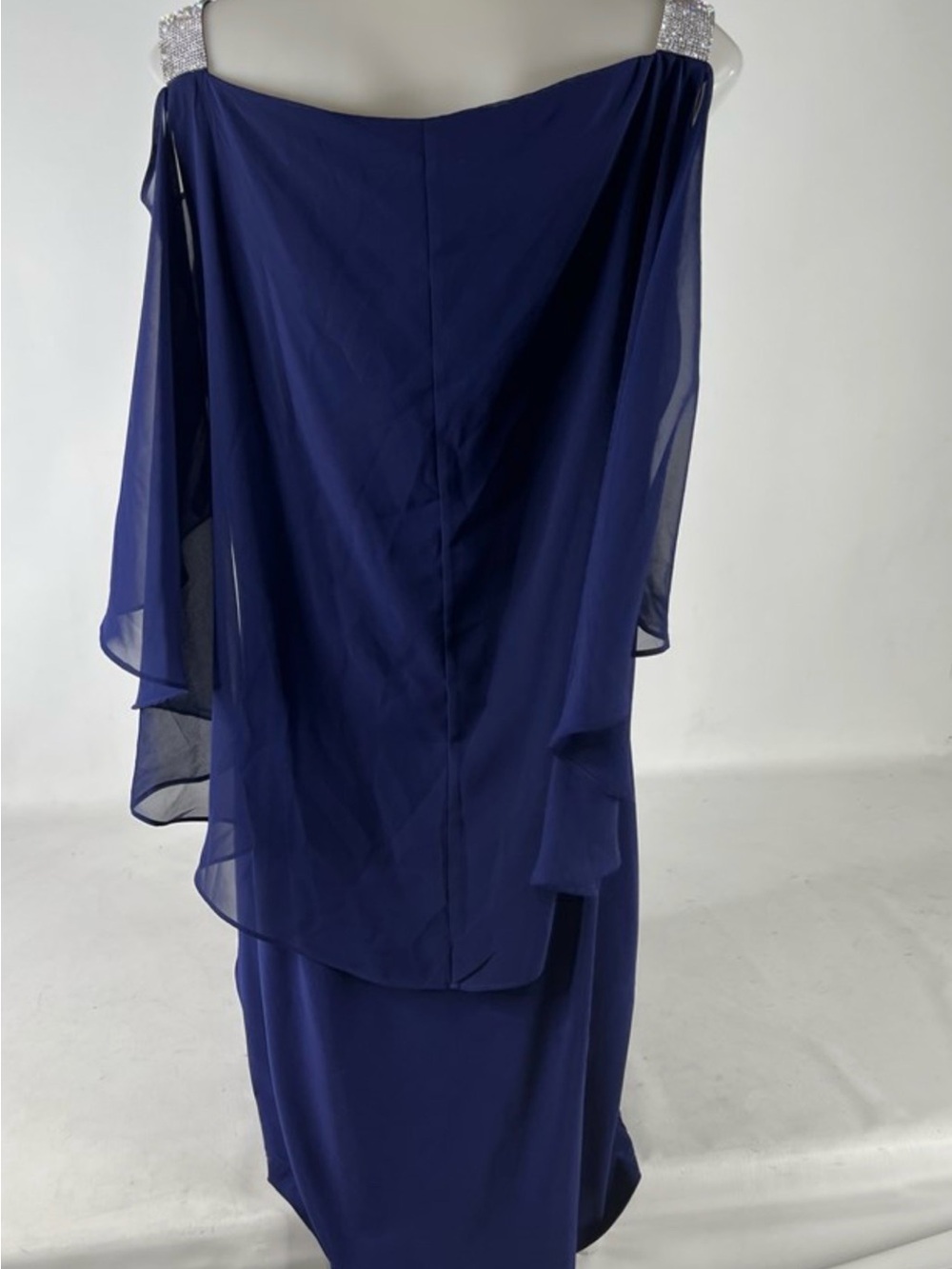 MSK Blue Evening Dress, Size: XL (Woman, NWT MRSP $90 - Picture 7 of 11